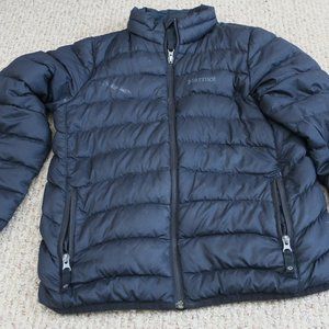 Marmot 600 fill down ski puffer jacket, youth L